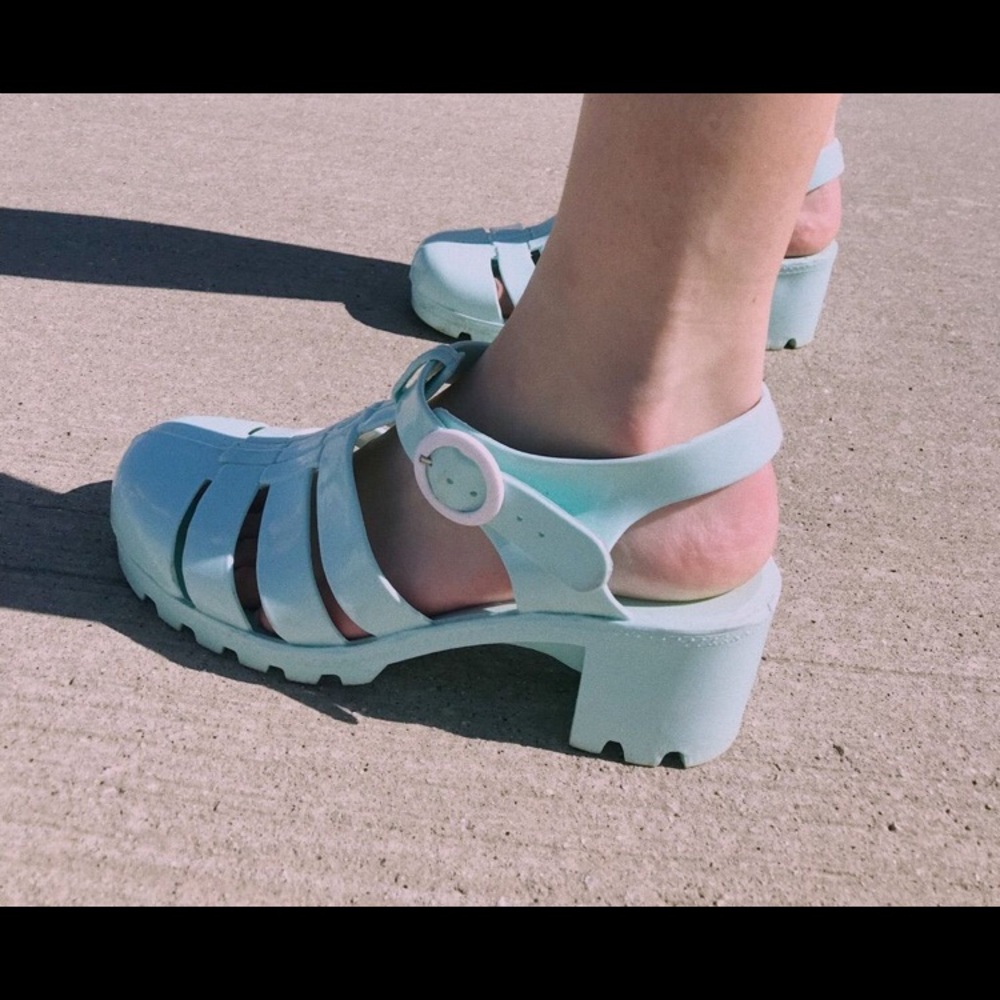 American Apparel Jelly Shoes